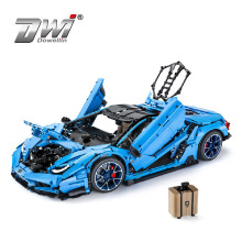 1:8 3842PCS MOC Master Technic  The Super Racing Car model Building Blocks Bricks Toys Gifts For kids